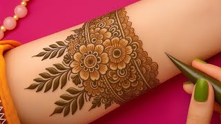 Beautiful front hand mehndi design|| Elegant Mehandi designs 🌿✨