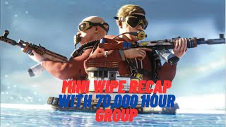 MINI WIPE RECAP WITH 70,000 HOUR GROUP