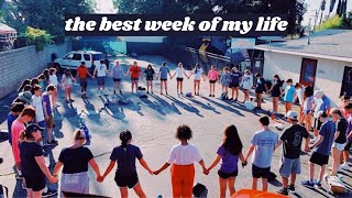 The best week of my life.