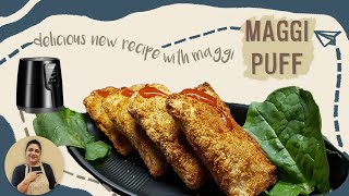 Maggi Puff Recipe in Air Fryer | Maggi Puff at Home #Dietichen - Air fryer Recipe