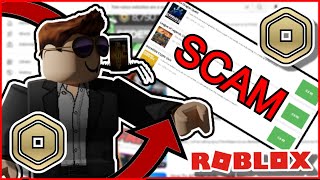ROBLOX Free ROBUX Websites Are A Scam...