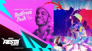 Fortnite ANDERSON PAAK Party Royale LIVE Event - Spotlight concert series Fortnite LIVE