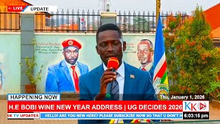 LIVE: H.E BOBI WINE NEW YEAR 2026 ADDRESS TO THE NATION #bobiwine