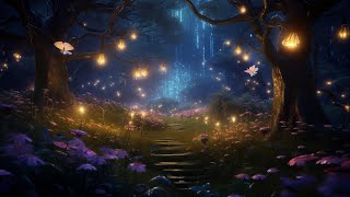 Enchanted Fairy Forest Ambience 🌳 ✨ 🍄  relaxing music dreamscape