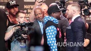 Floyd Mayweather the HARD WORKER vs Conor McGregor the GENTLEMAN DANK