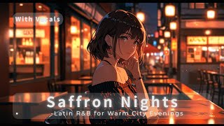 【Vocal R&B / Latin Chill】Saffron Nights – Latin R&B for Warm City Evenings | 1-Hour Mix