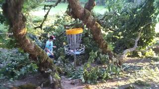 Hole 3 at Hoover Park forever changed.