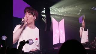 BTS live - Ending Chicago Speech | United Center | Oct. 2nd 2018