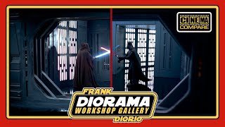 Star Wars Diorama photography VADER vs KENOBI Duel - Cinema Comparison