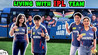LIVING WITH IPL TEAM - LSG | Ep 675 | Lucknow Super Giants | Aayu and Pihu Show