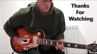 Pink Floyd - Comfortably Numb Solo 1 & 2 Cover - Joel Frank