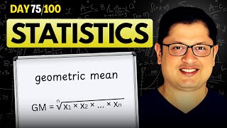 Geometric Mean Explained — The Right Average for Growth & AI!!