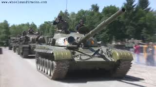 East German T72 Tank in Full-Reuenthal, Switzerland, 2008