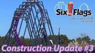 2027 Coaster Project Purple | Construction Update #3 | Six Flags Great Adventure | April 8th, 2026