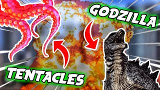 DESTROYING CITIES USING TENTACLES AND GODZILLA!!! (AND SOME BOMBS) | City Smash