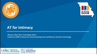 Missouri Open Door Tech Series: AT for Intimacy