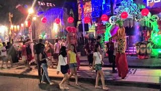 🇮🇩 Bali Kuta night live : Street walk on Legian street Kuta Bali Indonesia