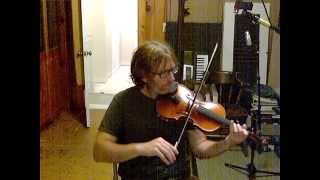 Rolling in the Ryegrass by a beginner on fiddle