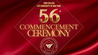 🎓 York College 56th Commencement Ceremony | Class of 2026 Live stream
