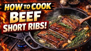 How to cook beef short ribs like a pro 