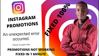 how to fix an unexpected error has occurred on Instagram \ 2025 Instagram ads not working Fixed Now