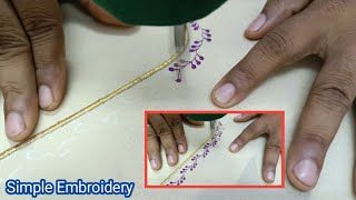 मशीन कढ़ाई डिज़ाइन !! Machine Embroidery Designs For Blouse !! Rizwan Embroidery 