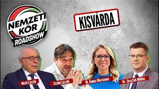 Nemzeti Kör Roadshow – M. Dobos Marianne, Néző László és Szabó László Kisvárdán