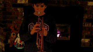 Taylor the Trumpeter plays Christmas 007