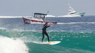 Surf's Up Delray Beach, Florida! Sony FDR-AX53 Video