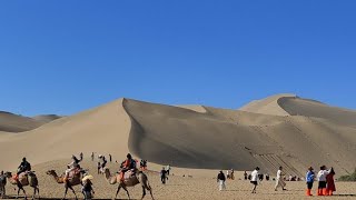 Yuetrip is live at world heritage minsha mountain and yueya spring