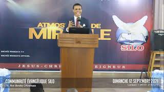 CULTE DE DIMANCHE 12 SEPTEMBRE 2021 - COMMUNAUTE EVANGELIQUE SILO