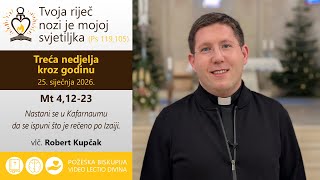 Video lectio divina: Treća nedjelja kroz godinu (A) [25. siječnja 2026.]