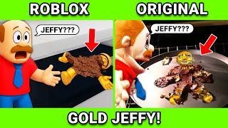 SML Movie vs SML ROBLOX: Rich Jeffy's Dad! Side by Side