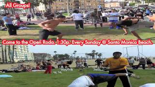 CAPOEIRA @ Santa Monica Beach SUNDAY, Come PLAY