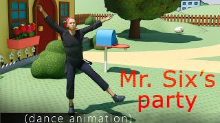 MD - Mr. Six's Party  - dance 3d animation for @Sansar (virtual world)