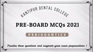KDC Preboard Periodontics MCQs || Dentophile