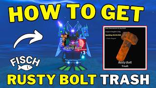 How To Get the Trash Rarity Fish (Rusty Bolt) From Mineshaft Bestiary in Fisch | Roblox