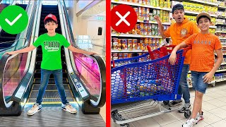 Jason Learns Grocery Store Etiquette 🛒 Kids Videos