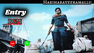 Hari Hara VeeraMallu - Power Star Entry BGM | PSPK | Nidhi | MM Keeravaani | AM Rathnam #pspk #hhvm 