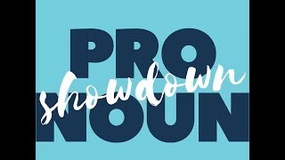 Pronoun Showdown