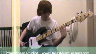 Sean, Plano, playing Portrait of Tracy, bass lessons, Promethean Studios, DallasMusicLessons.com