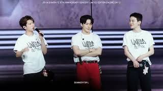[4K ENG SUBS] 25.04.13 Infinite Concert LIMITED EDITION Encore Day 2 (Talking Ment - L's reaction)