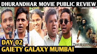 Dhurandhar Movie Public Review | Day 02 | Gaiety Galaxy Mumbai | Ranveer Singh | Sanjay Dutt