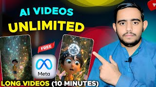 Generate Long YouTube (16:9) Videos Using META AI | FREE & UNLIMITED