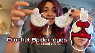 How I Crochet My Spider-Eyes 🕷️👀