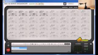 SSC-32 Servo Sequencer Utility by RobotShop.com