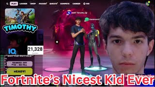 I Played Fortnite With The Nicest Kid