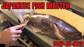 Master Japanese Fish Cutting | Step-by-Step Pro Filleting Techniques