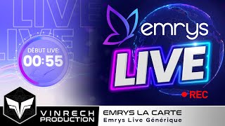 EMRYS LIVE - Le générique ! - VINRECH PRODUCTION