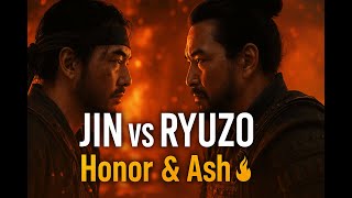 Honor and Ash - Epic Duel with Ryuzo | Jin vs Ryuzo | Ghost of Tsushima